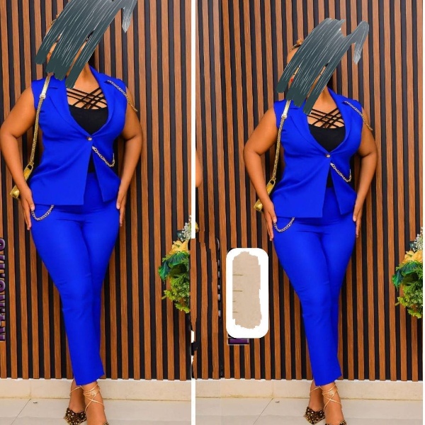 2 - pieces Sleeveless Suits